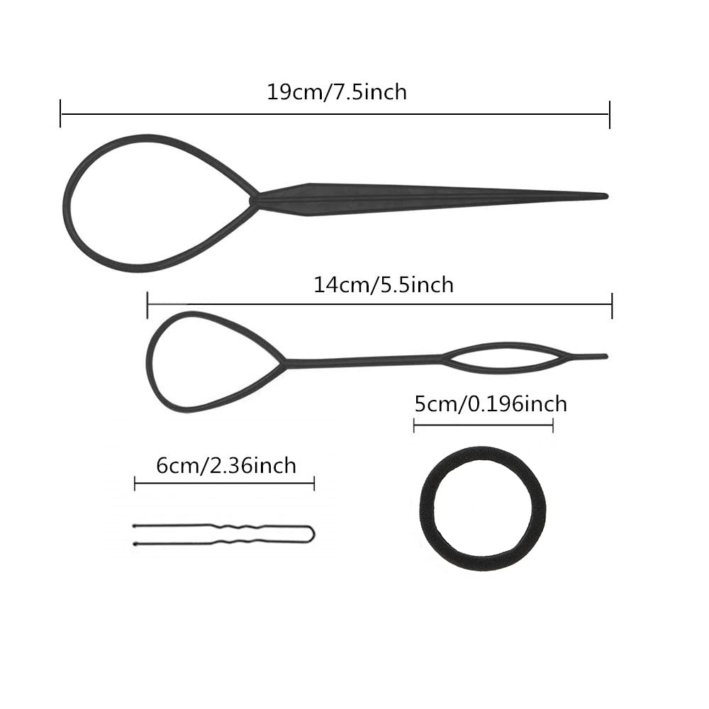 iFlyMars horquillas cabello marrón: fijan peinado con suavidad.