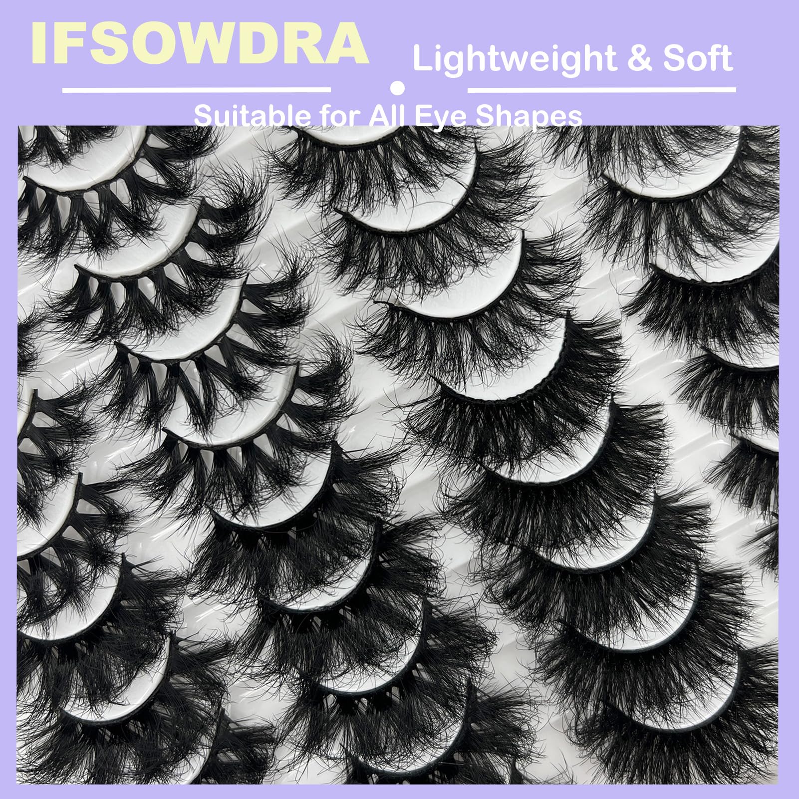 IFSOWDRA 20 pairs in pack for daily or special events