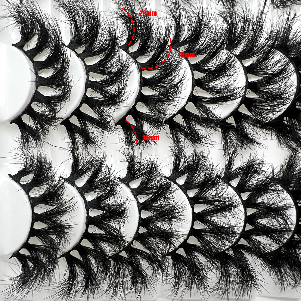 IFSOWDRA 25mm lashes deliver dramatic length with comfortable wear