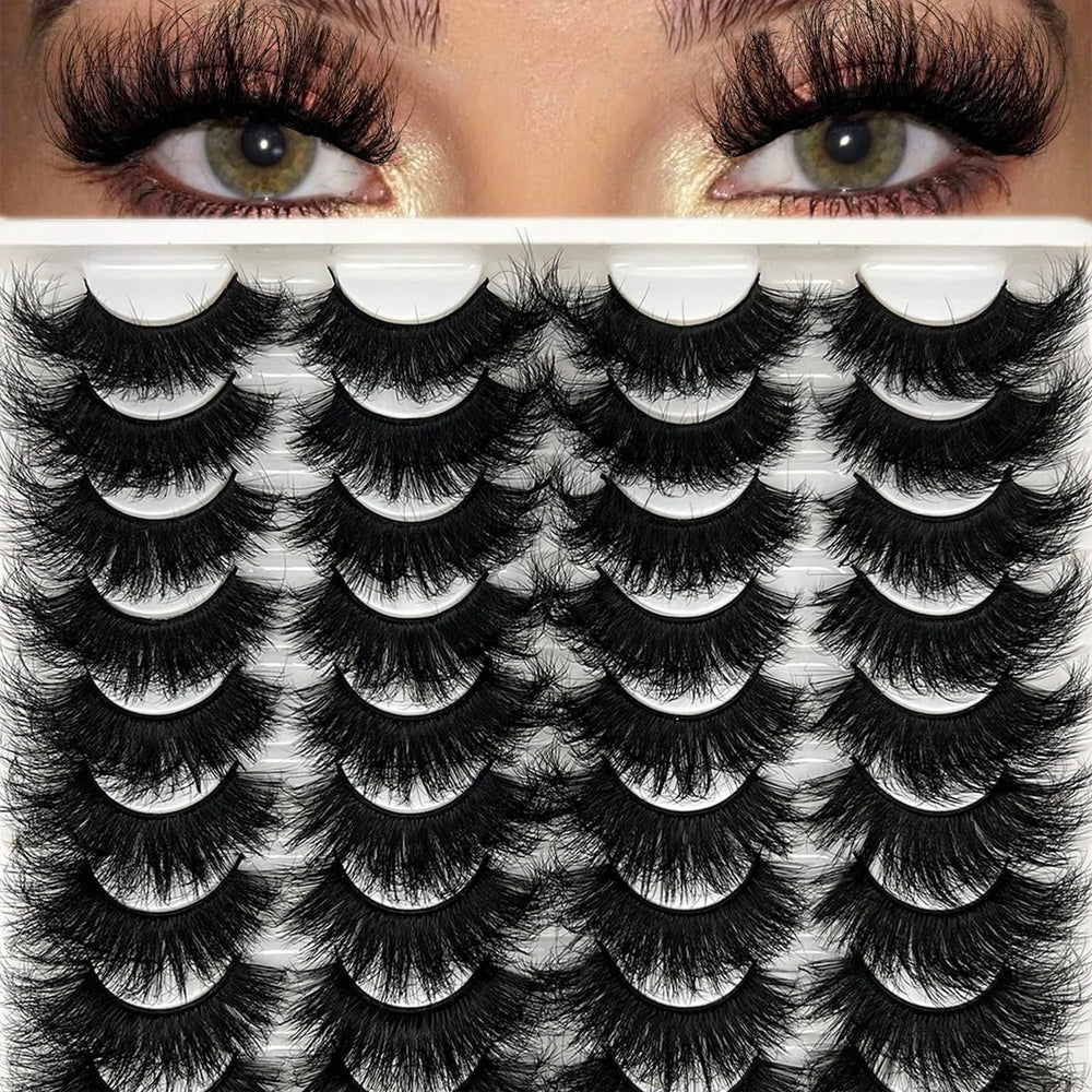 IFSOWDRA 20-pairs lash pack for versatile looks