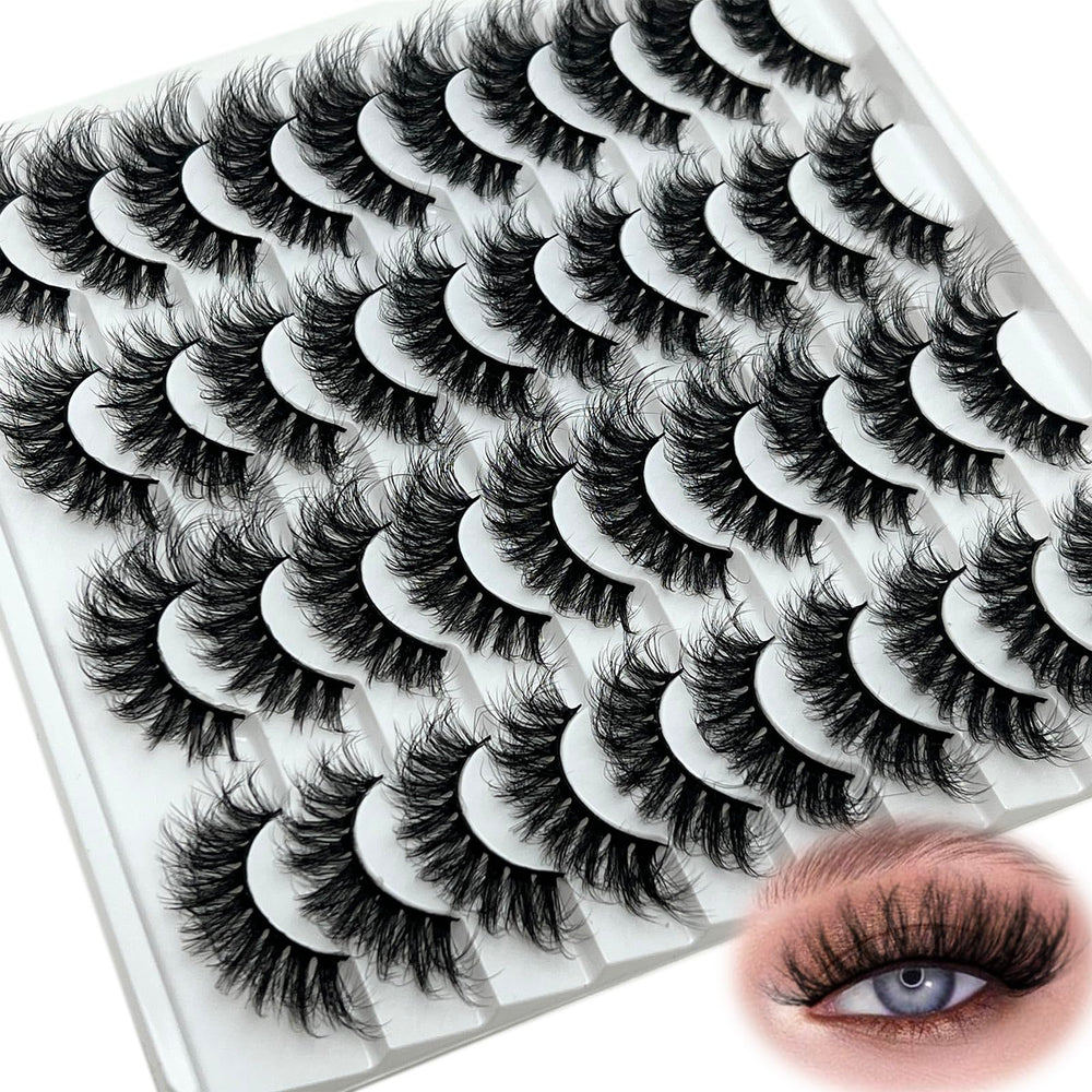 IFSOWDRA Mink Lashes 18mm: lightweight feel for comfortable all-day wear.