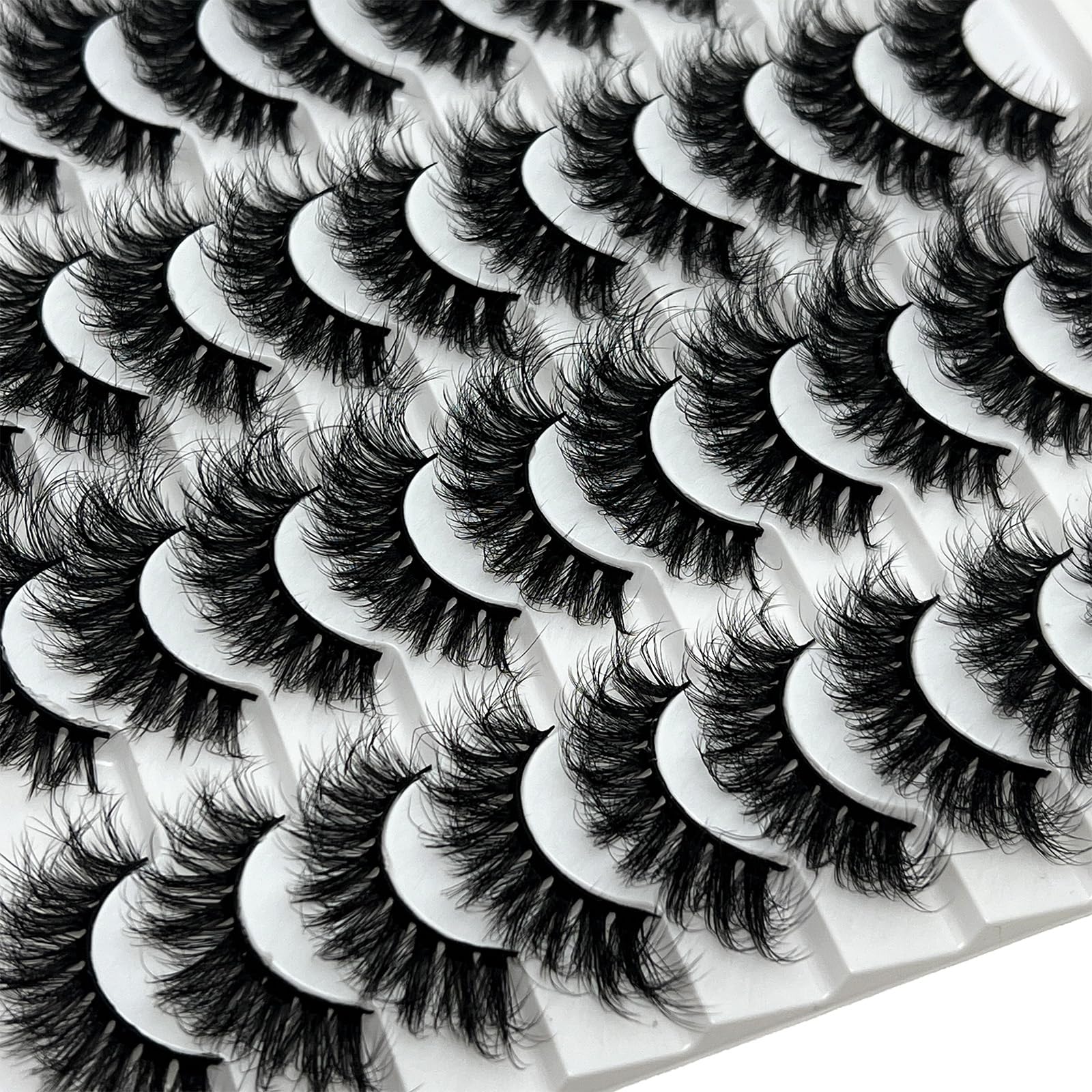 IFSOWDRA Lashes Natural Look: D curl keeps a smooth, lasting curve.