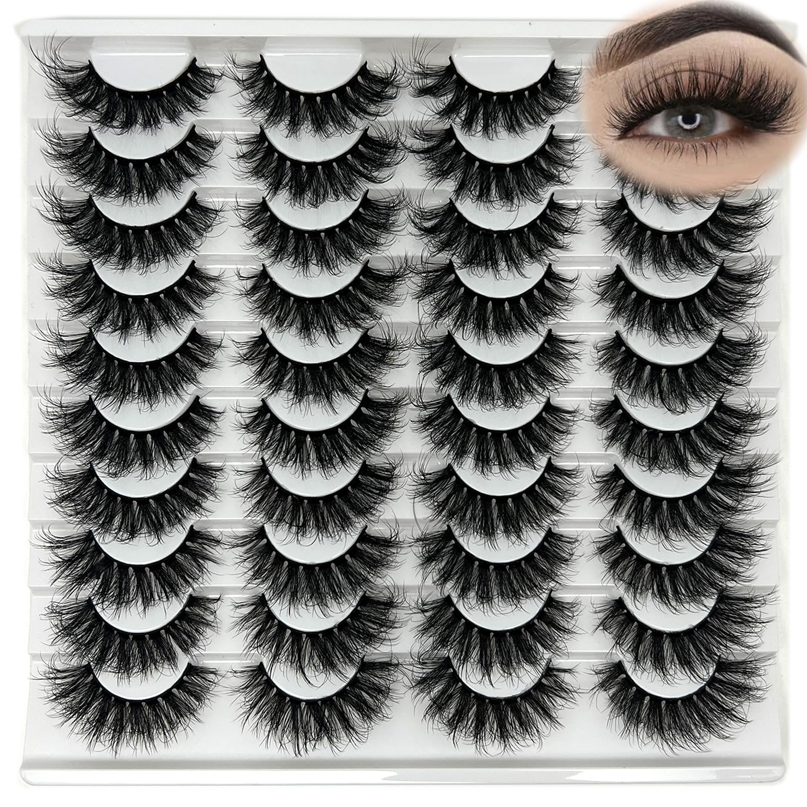 IFSOWDRA Mink Lashes Soft Band: easy to apply and comfortable all day.