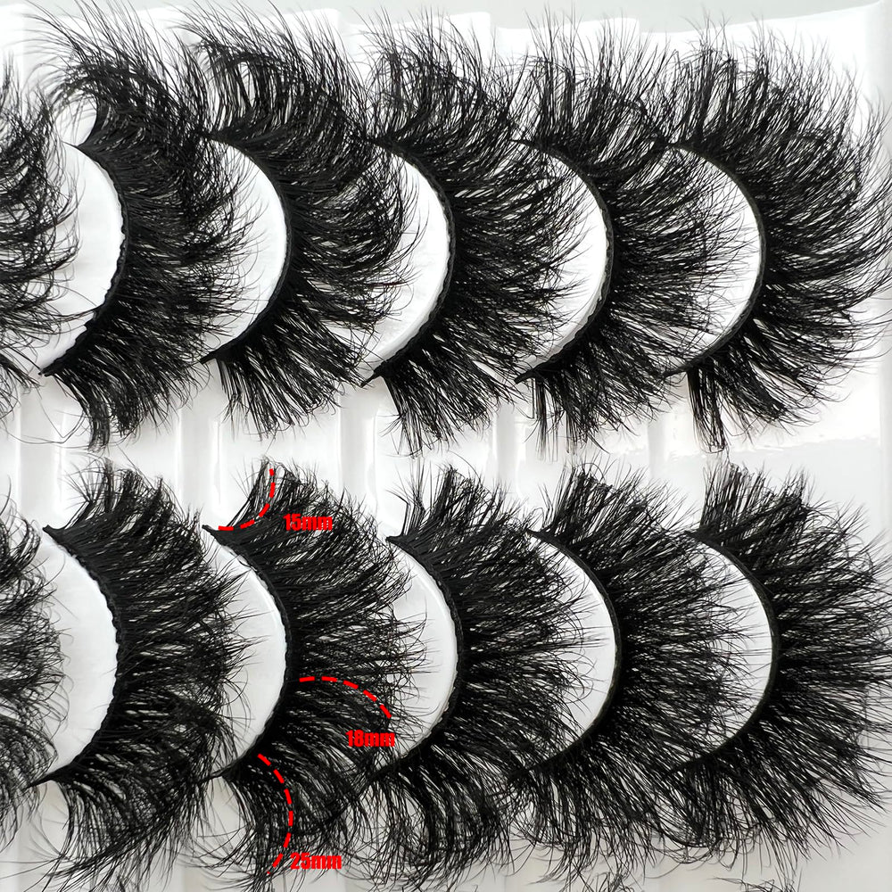IFSOWDRA wispy mink lashes provide natural yet defined eyes