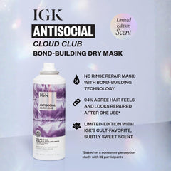 IGK Antisocial Cloud Club application image shows detangling ease.