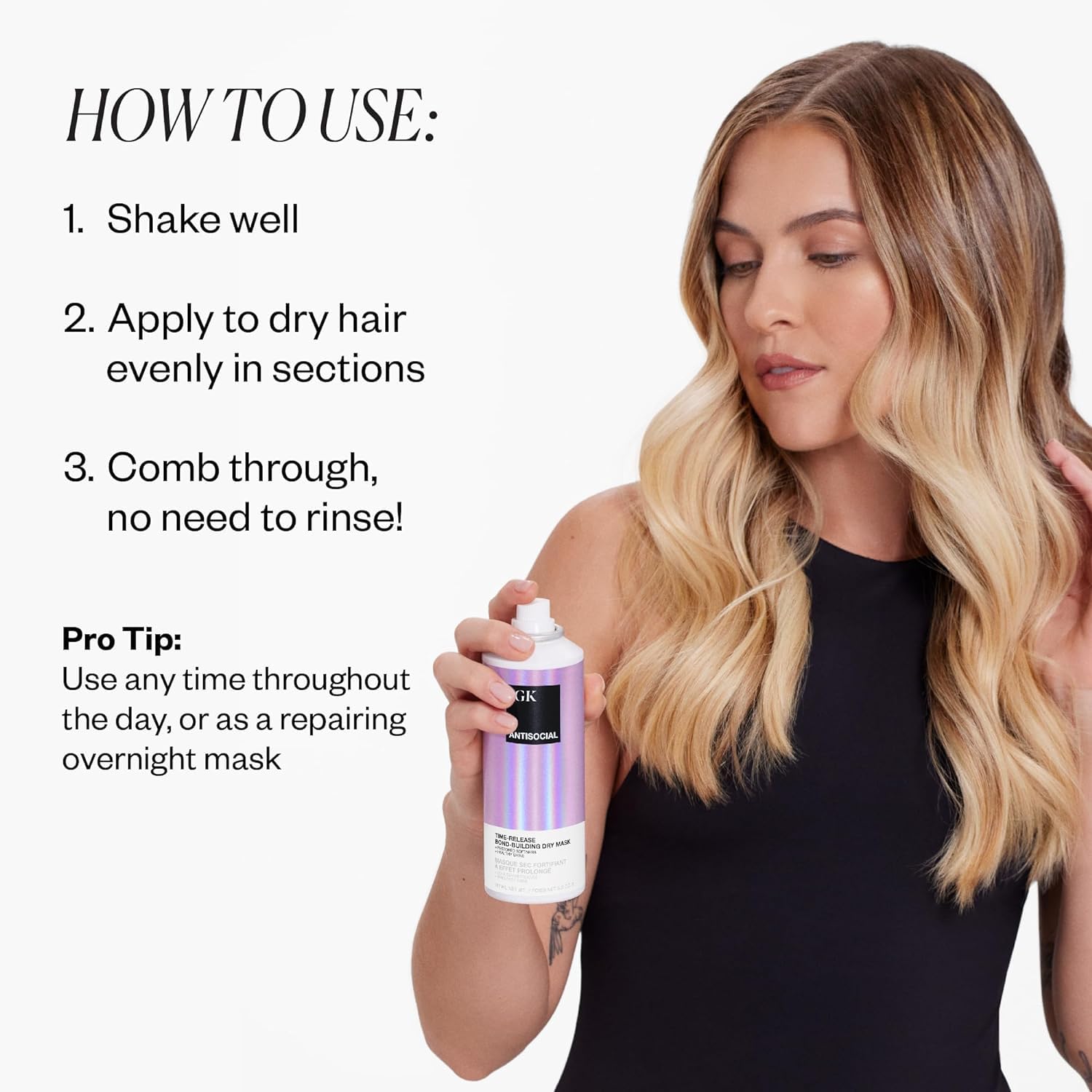 IGK Antisocial bottle focus highlights bond building tech behind stronger strands