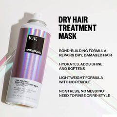 IGK Antisocial overnight care promotes smoother hair while you sleep