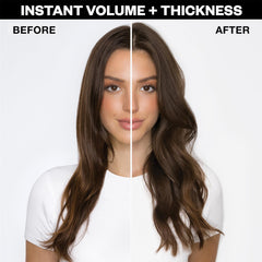 IGK Big Time Volume Mousse root lift in action for everyday volume
