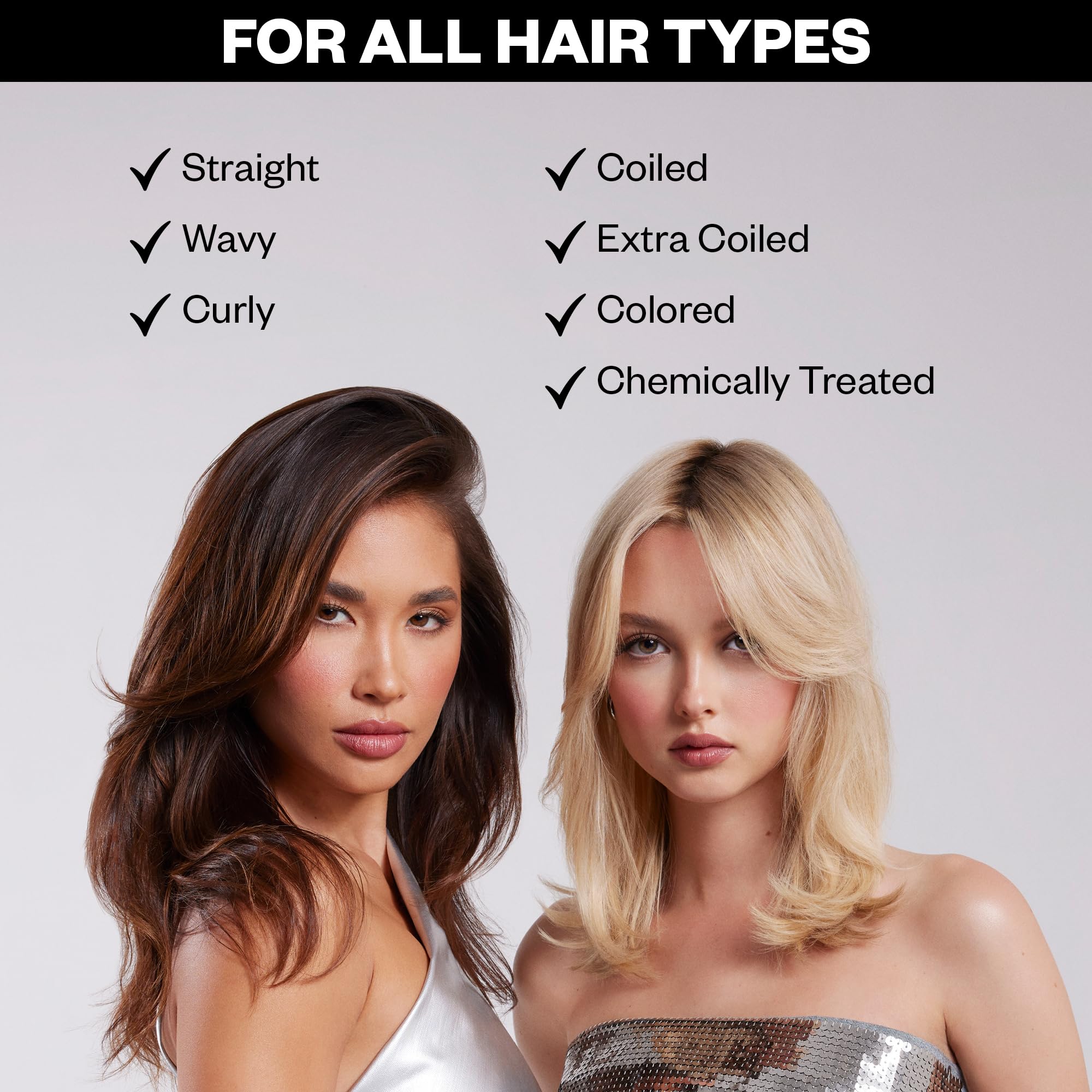 IGK Body Language Rice Water Mist protects hair up to 450°F during styling.