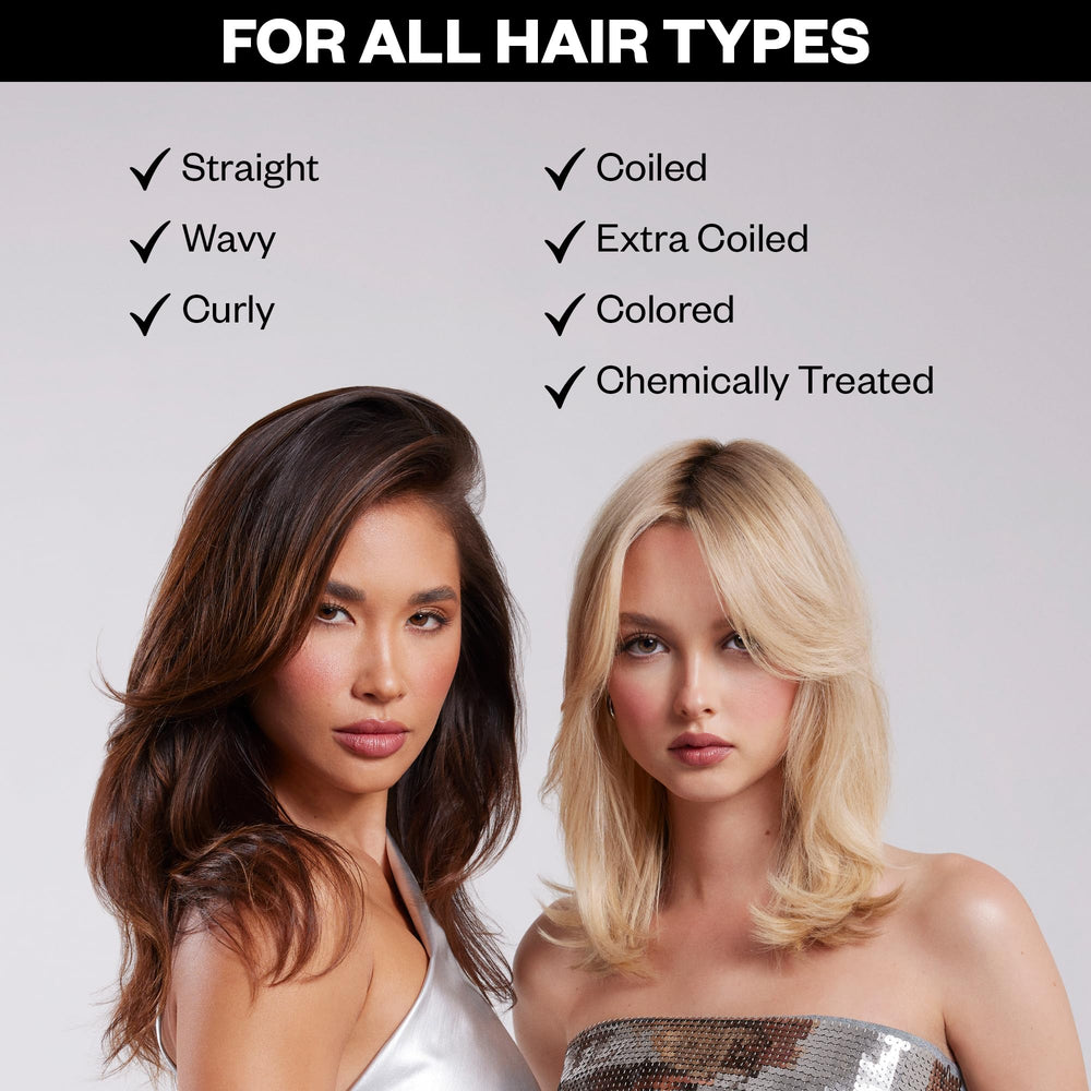 IGK Body Language Rice Water Mist protects hair up to 450°F during styling.