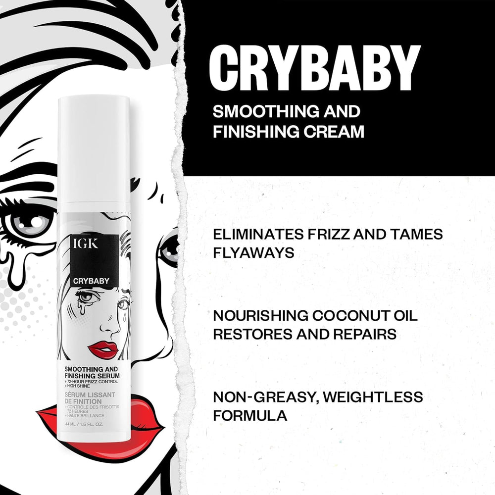 IGK Crybaby cactus extract close-up highlights color dimension and shine