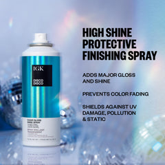 IGK Disco Disco high-shine gloss enhances color and reflection