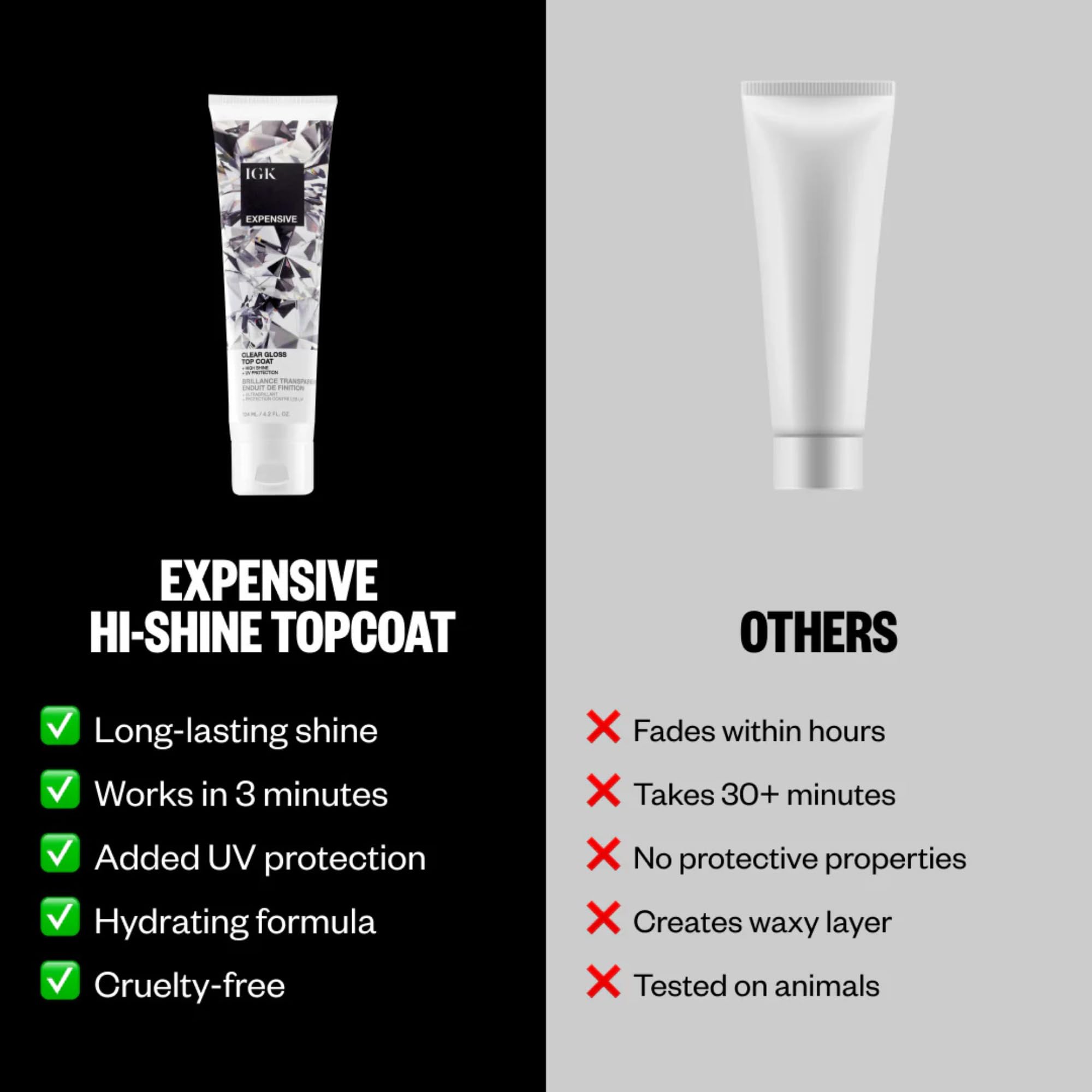 IGK Expensive Amla Oil travel-size bottle for on-the-go shine.