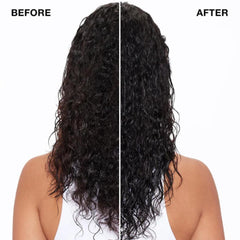 IGK Good Behavior spray applied to damp hair aiding detangling