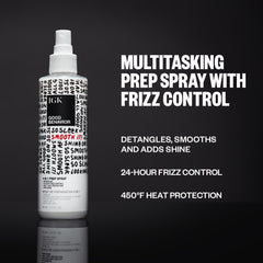 IGK Good Behavior easy-slip detangling mist supports gentle comb-through and reduced tugging.