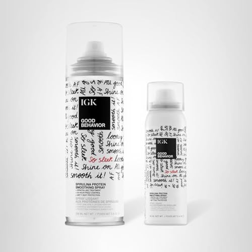 IGK Good Behavior frizz control ideal for humid day styling