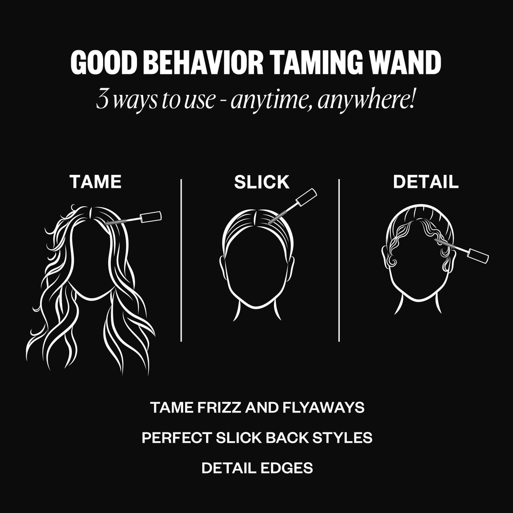 IGK Good Behavior Frizz & Flyaway: brillo natural y aspecto saludable tras la aplicación.