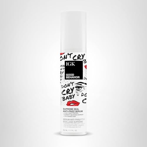 IGK Good Behavior creates humidity resistance for sleek hair.