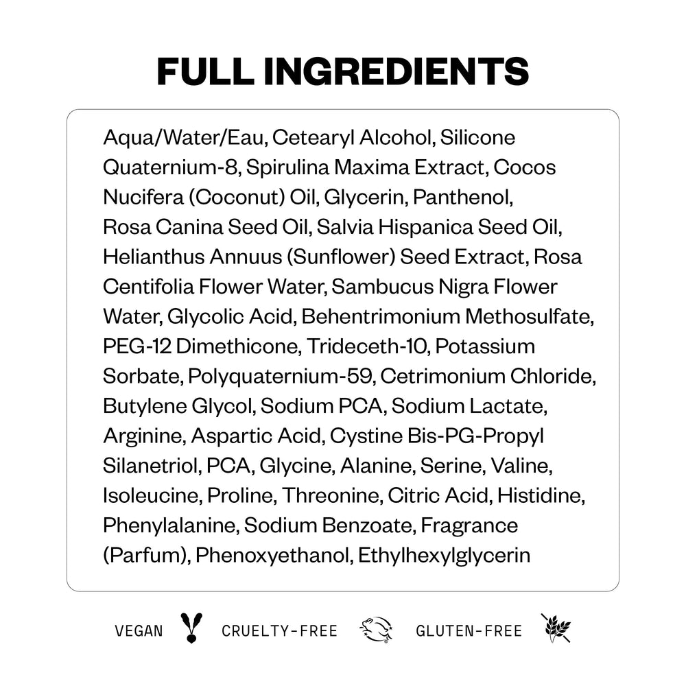 IGK Good Behavior: proteína de spirulina para fortaleza capilar