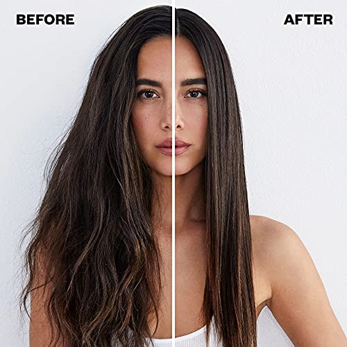 IGK GOOD BEHAVIOR salon-like shine on sleek hair.