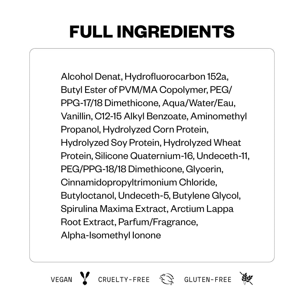 IGK Good Behavior on all hair types including color-treated textures.
