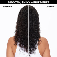 IGK Good Behavior spirulina protein strengthens and nourishes hair during prep.