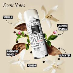 IGK Good Behavior 4-in-1 mist being dispensed for styling.