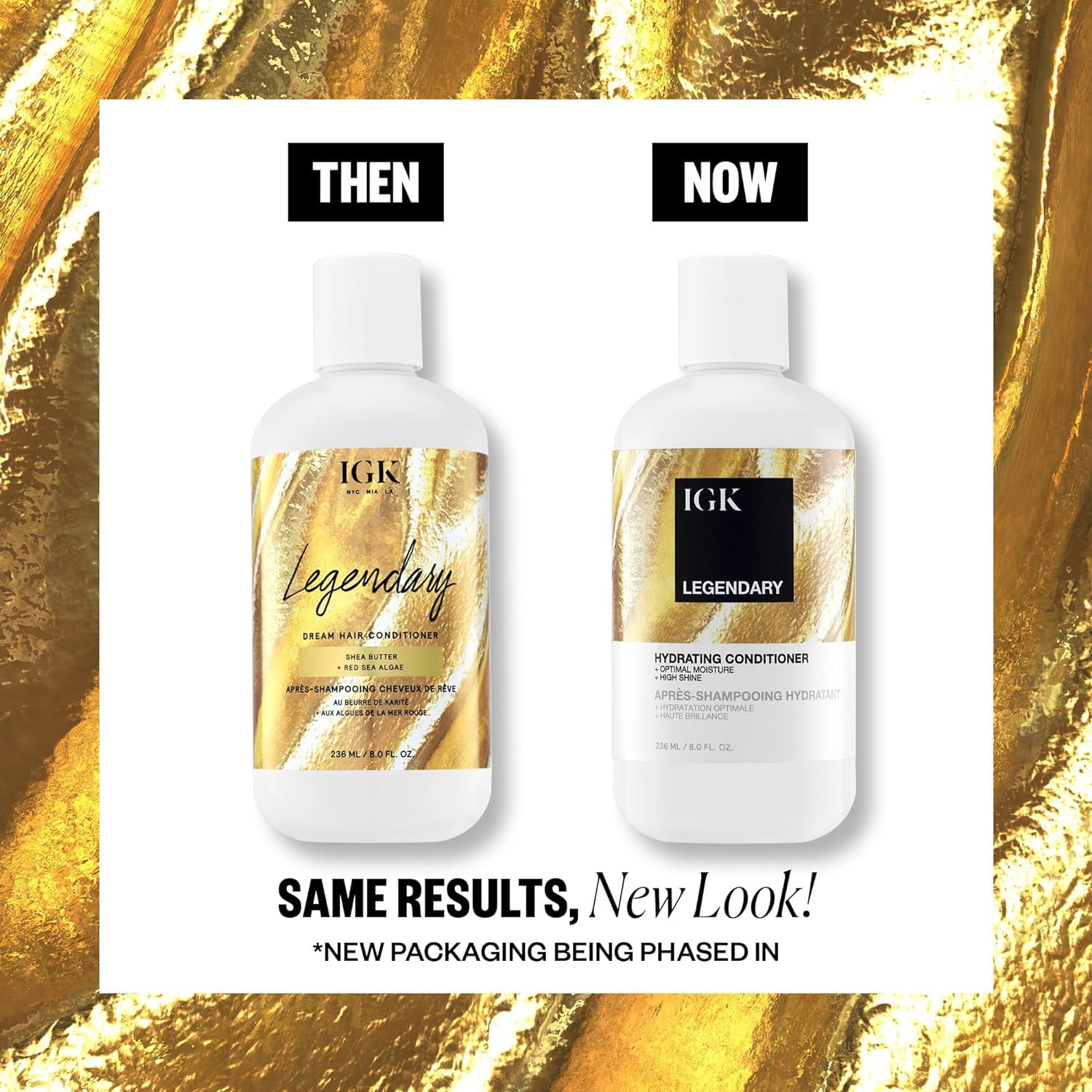 IGK Legendary Dream Shampoo lather illustrates body and manageability