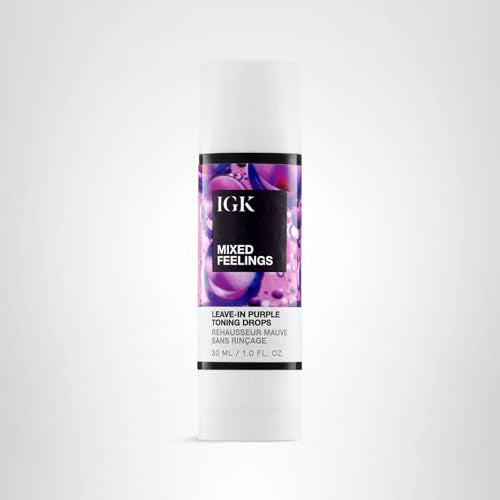 IGK Mixed Feelings use with shampoo or conditioner for tailored toning.