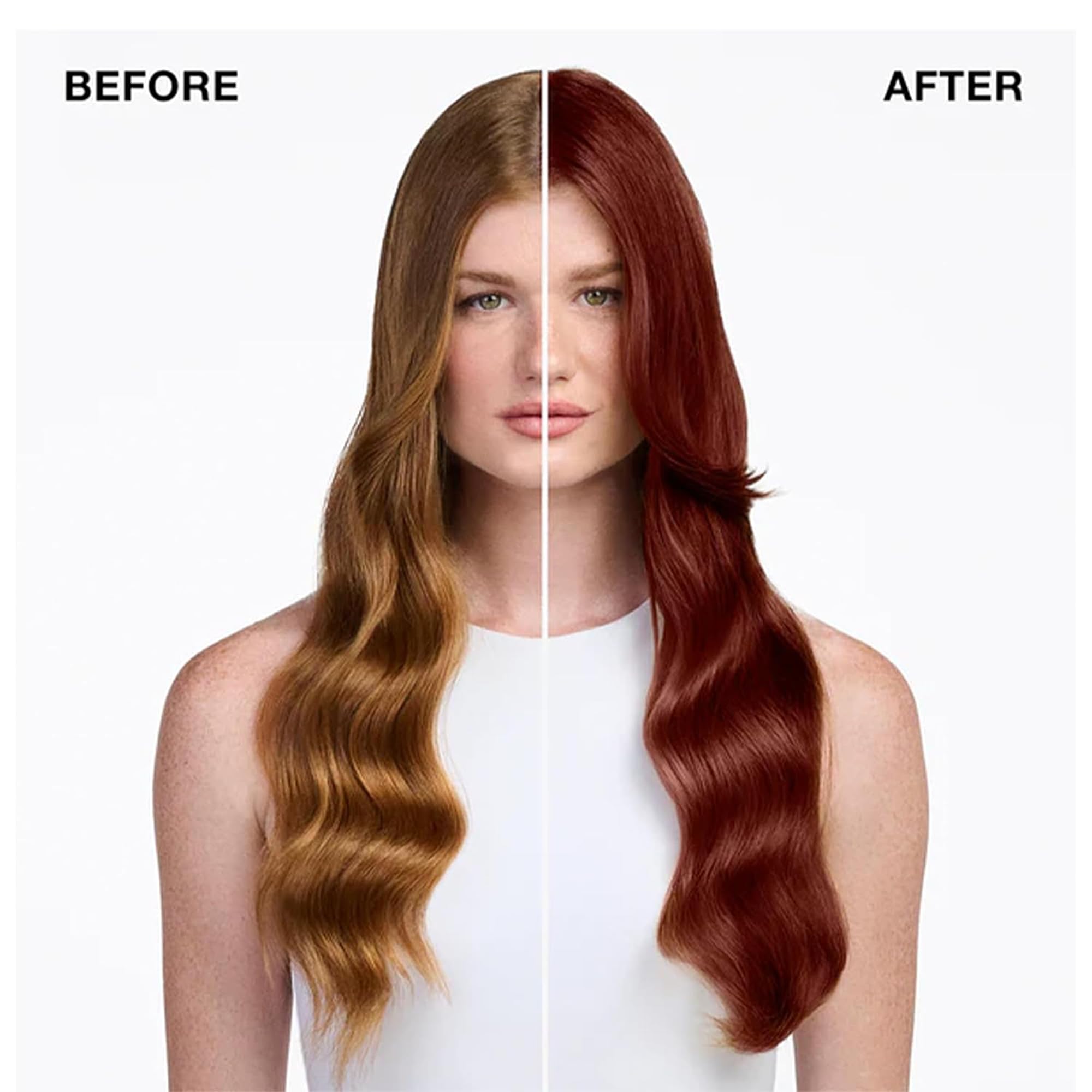 IGK On The Money wet hair close-up highlights rich copper tones.