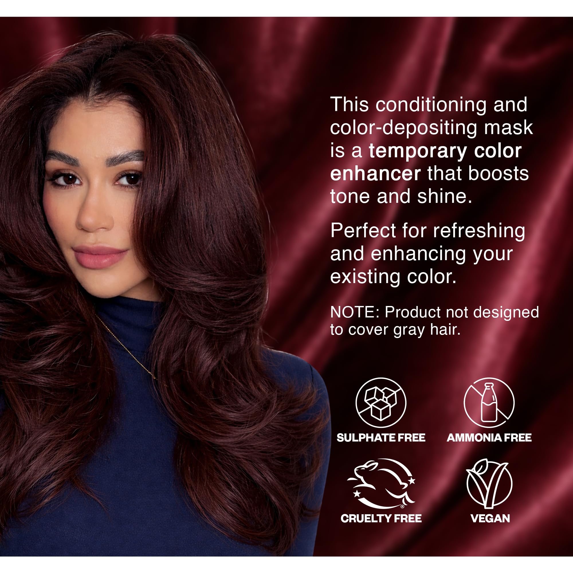 IGK Williams Burgundy close-up reveals inner pigments in formula