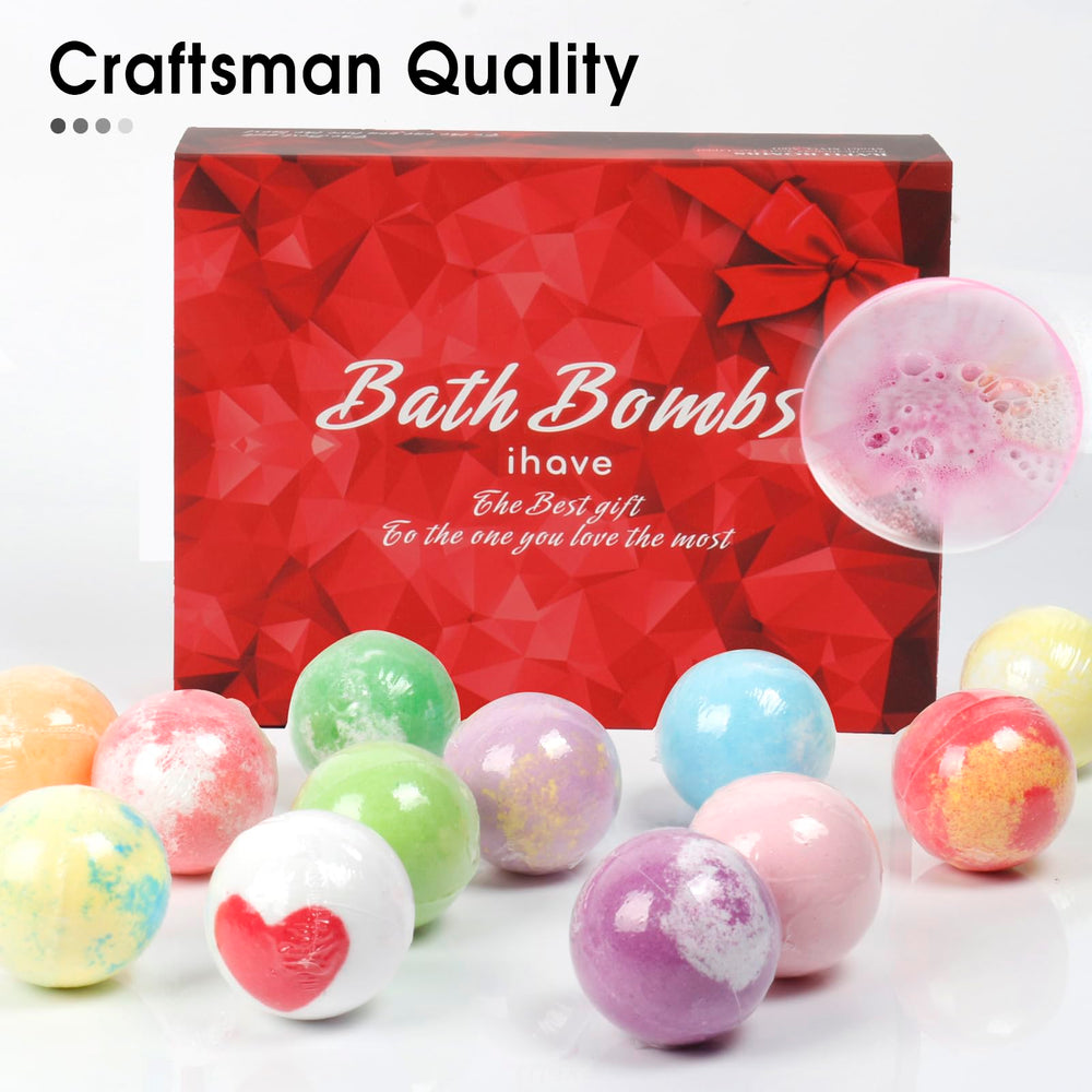 iHave Bombas de baño manteca de karité para suavidad.