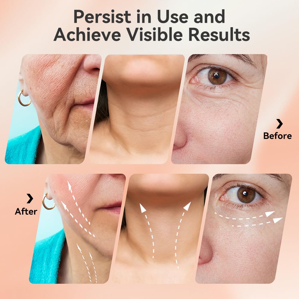 160-degree curved head aligned with facial contours