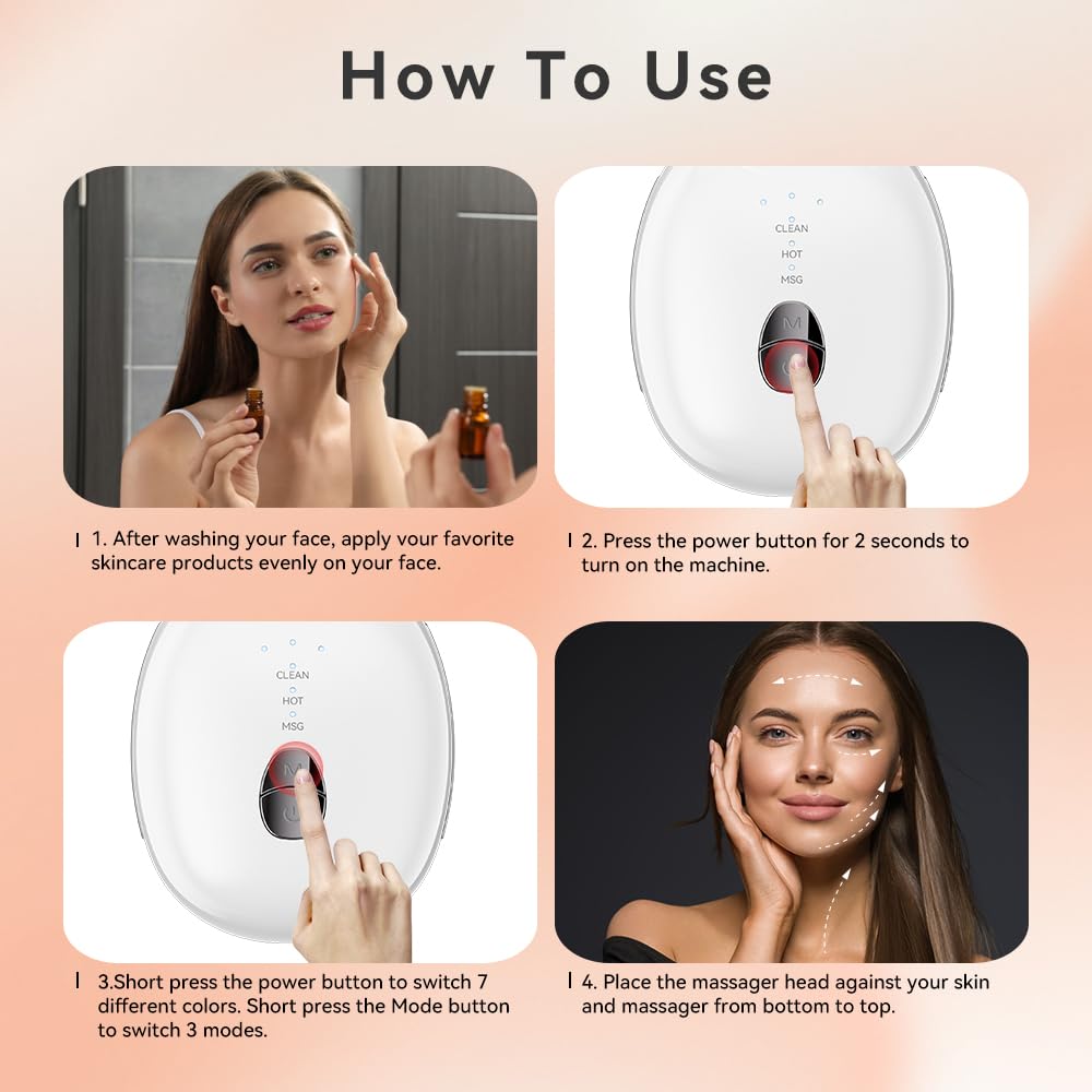 Ihelol massager used on the neck for contouring