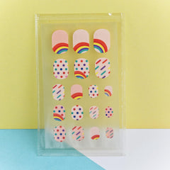 IHUKEIT rabbit design nail stickers for gentle, age-appropriate styling