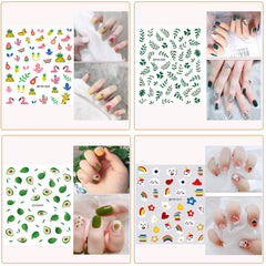 IHUKEIT motivos frutas para uñas, estilo divertido y personalizable.