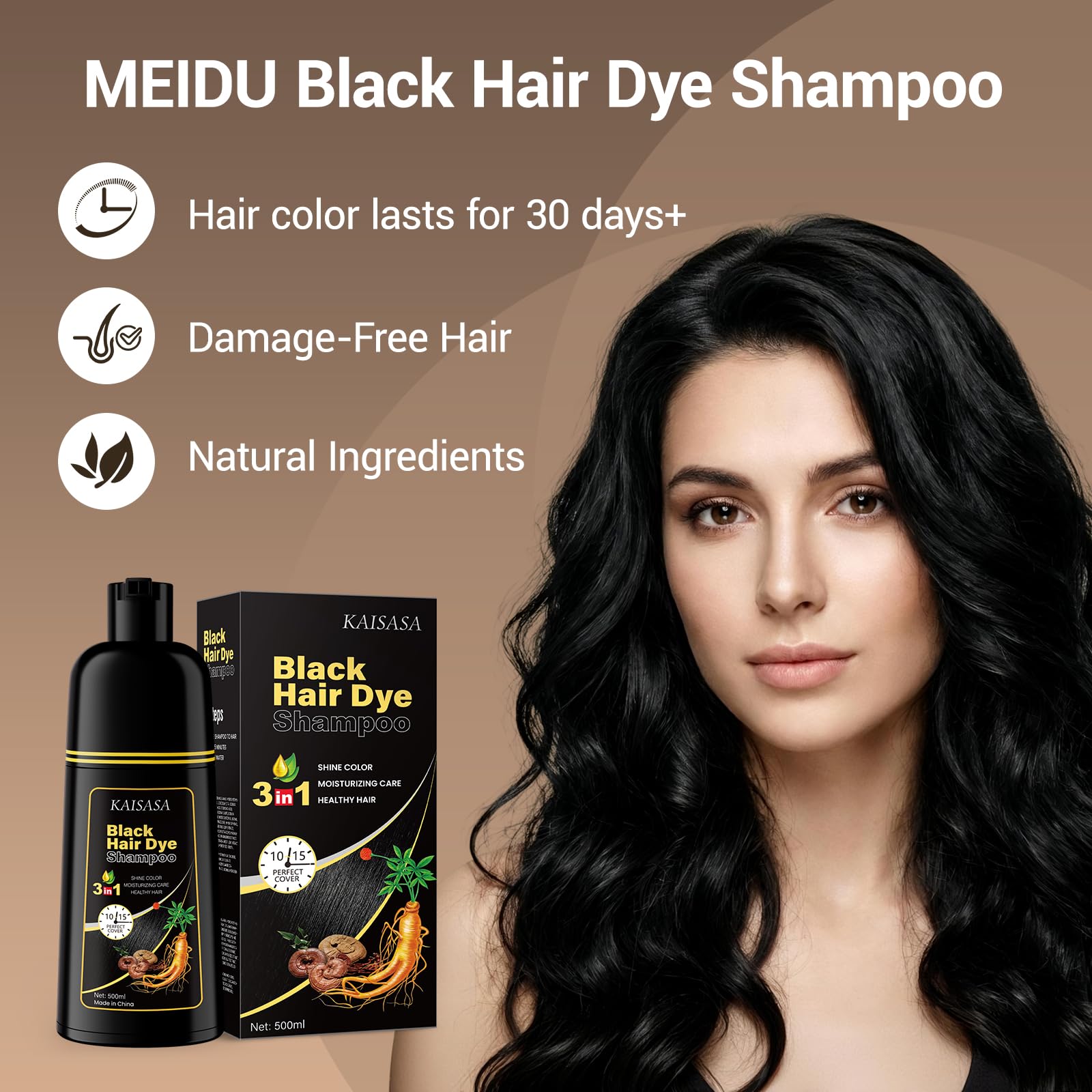 IIIMEIDU at-home color application with simple foam lather