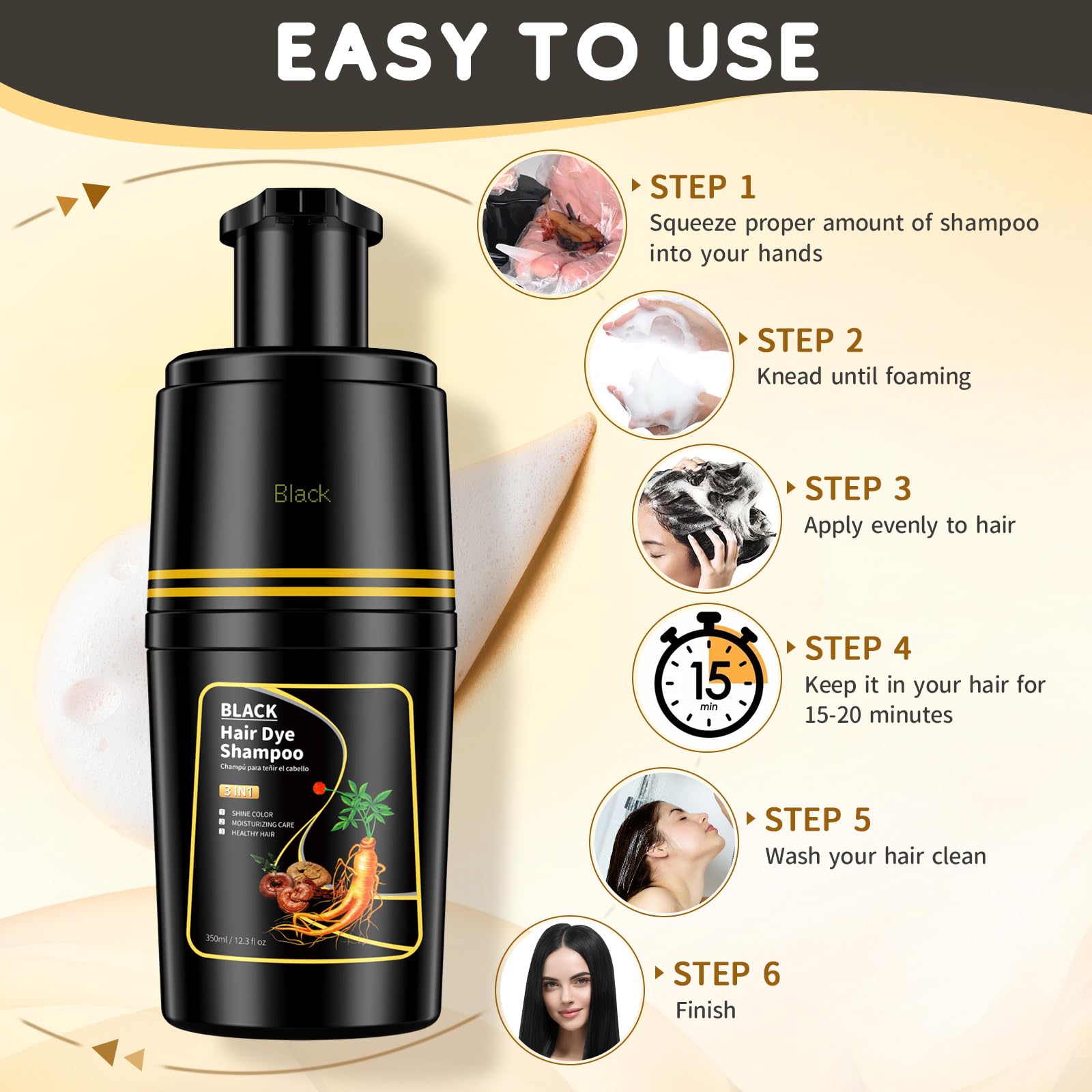 IIIMEIDU herbal-formula emphasizes ginseng nourishment for hair