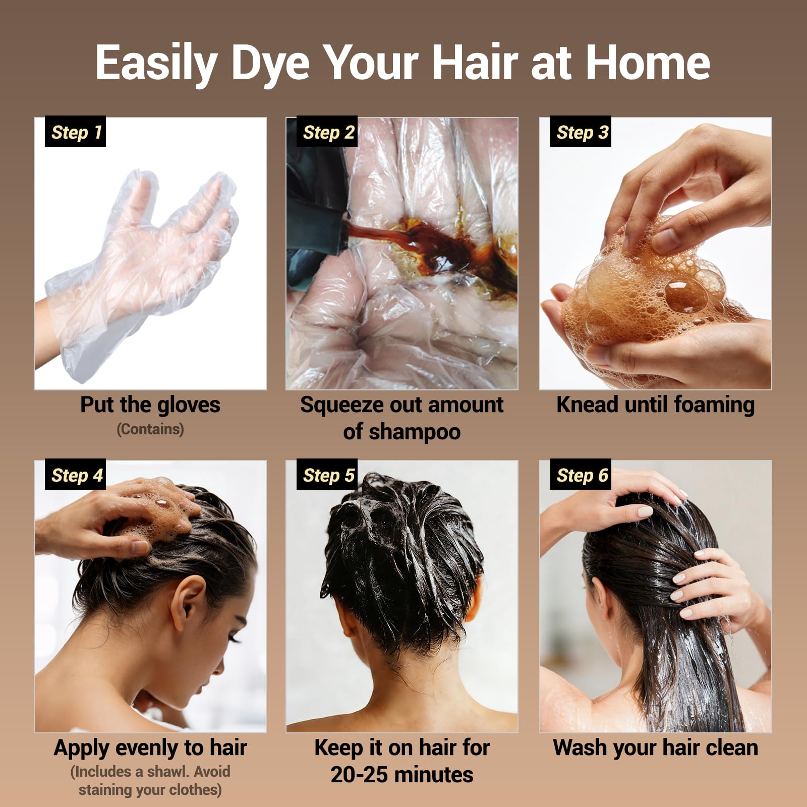 IIIMEIDU home use color care saves salon time and money