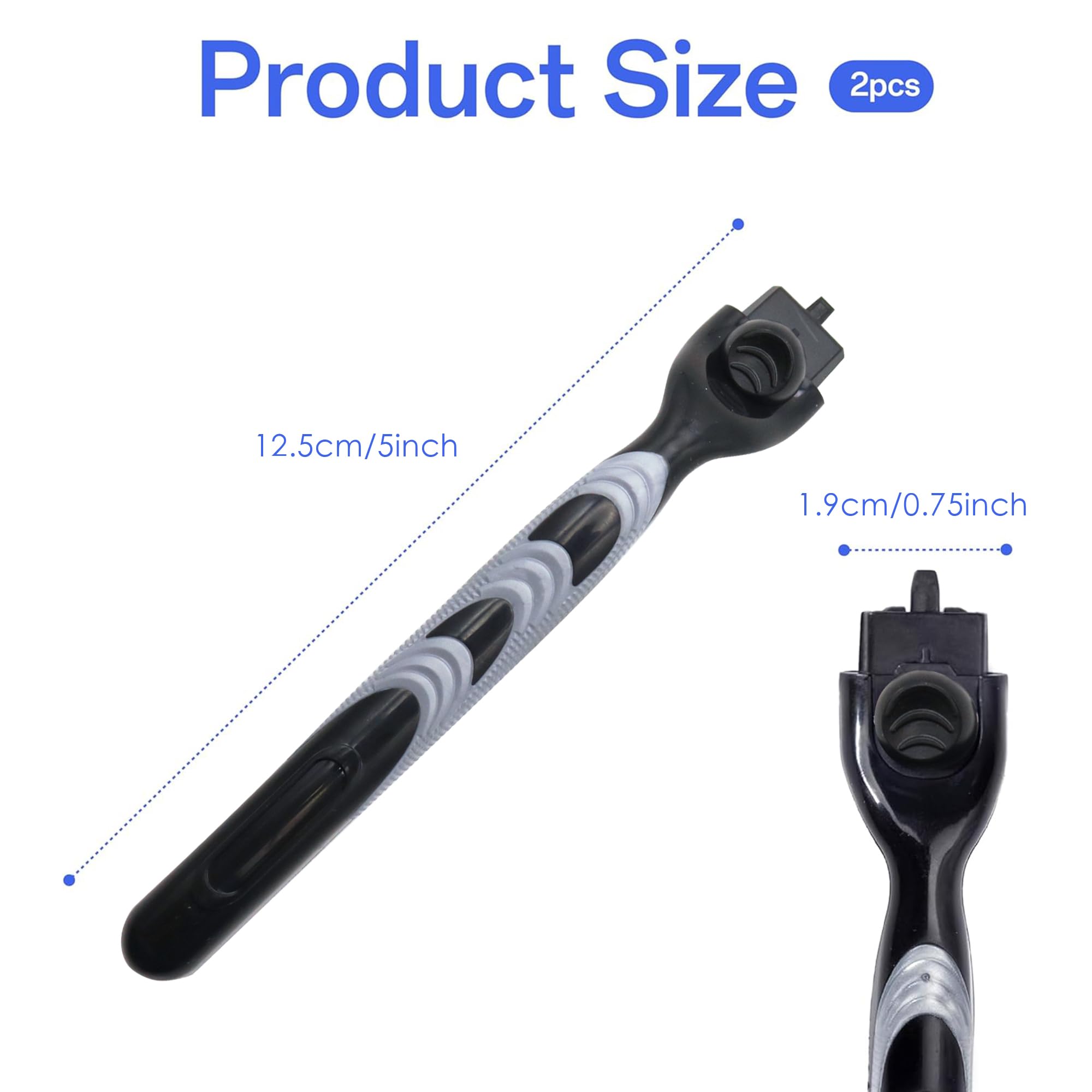 IIUIKOO two-pack black offers convenient spare handles