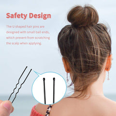 IKCO 80-piece bun pin set provides ample replacements for daily use.