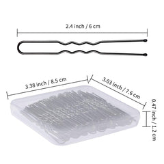 IKCO ball-end pins with protective coating protect the scalp during styling.