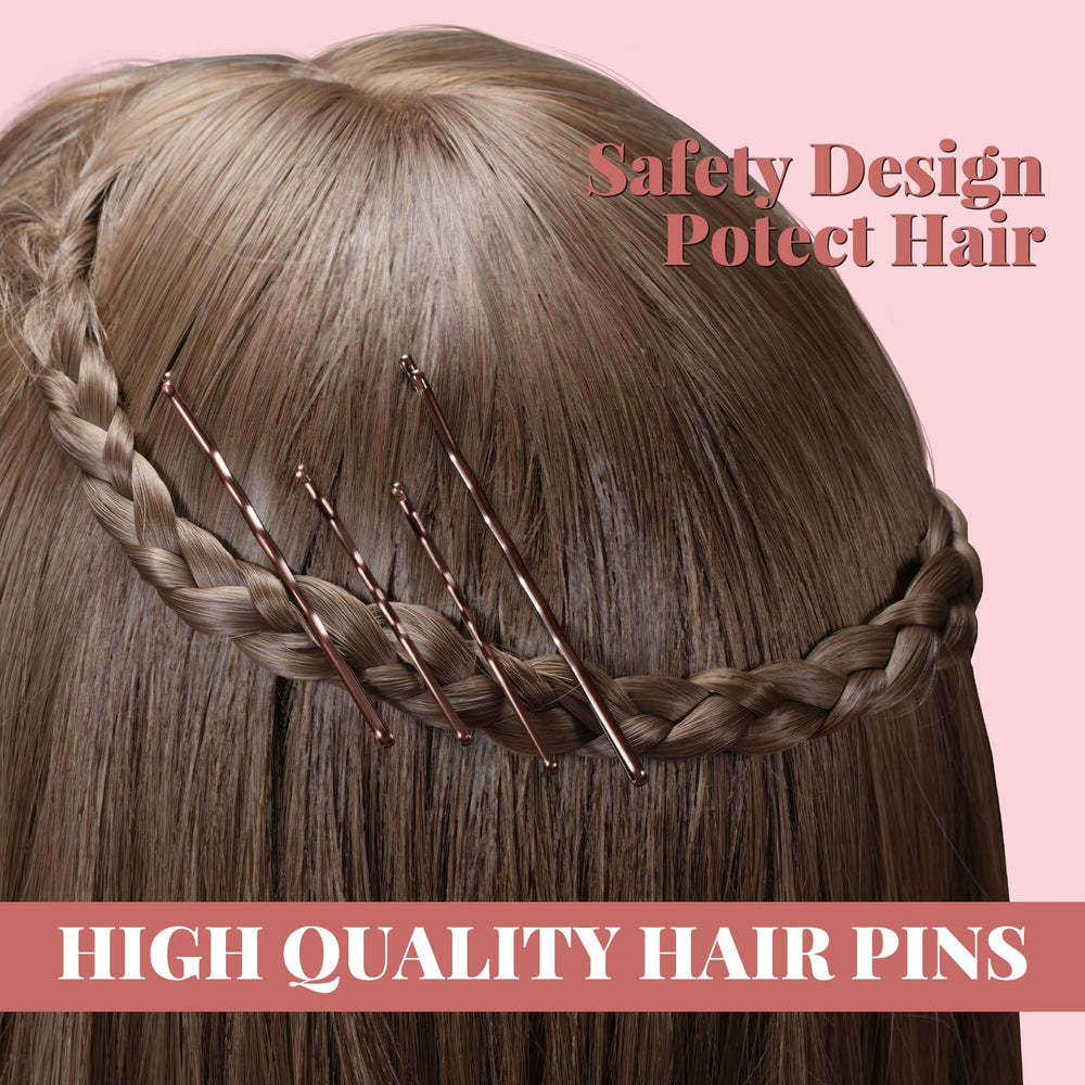 IKOCO hair rubber bands brown and clear for discreet, reliable grip