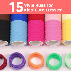 IKOCO hair ties with 30mm diameter suitable for thin and thick hair