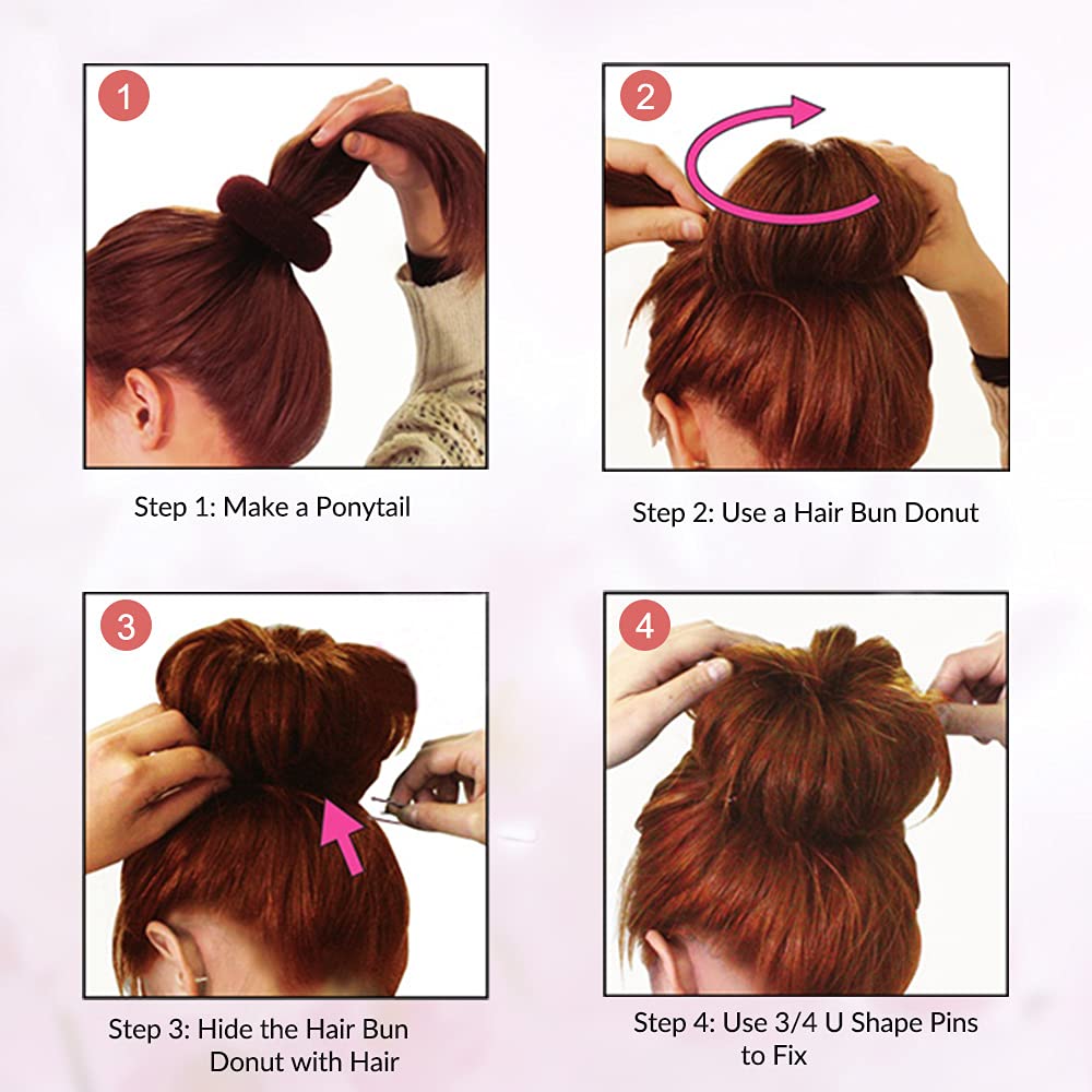 IKOCO brown U-shaped pins ideal for elegant updos and weddings