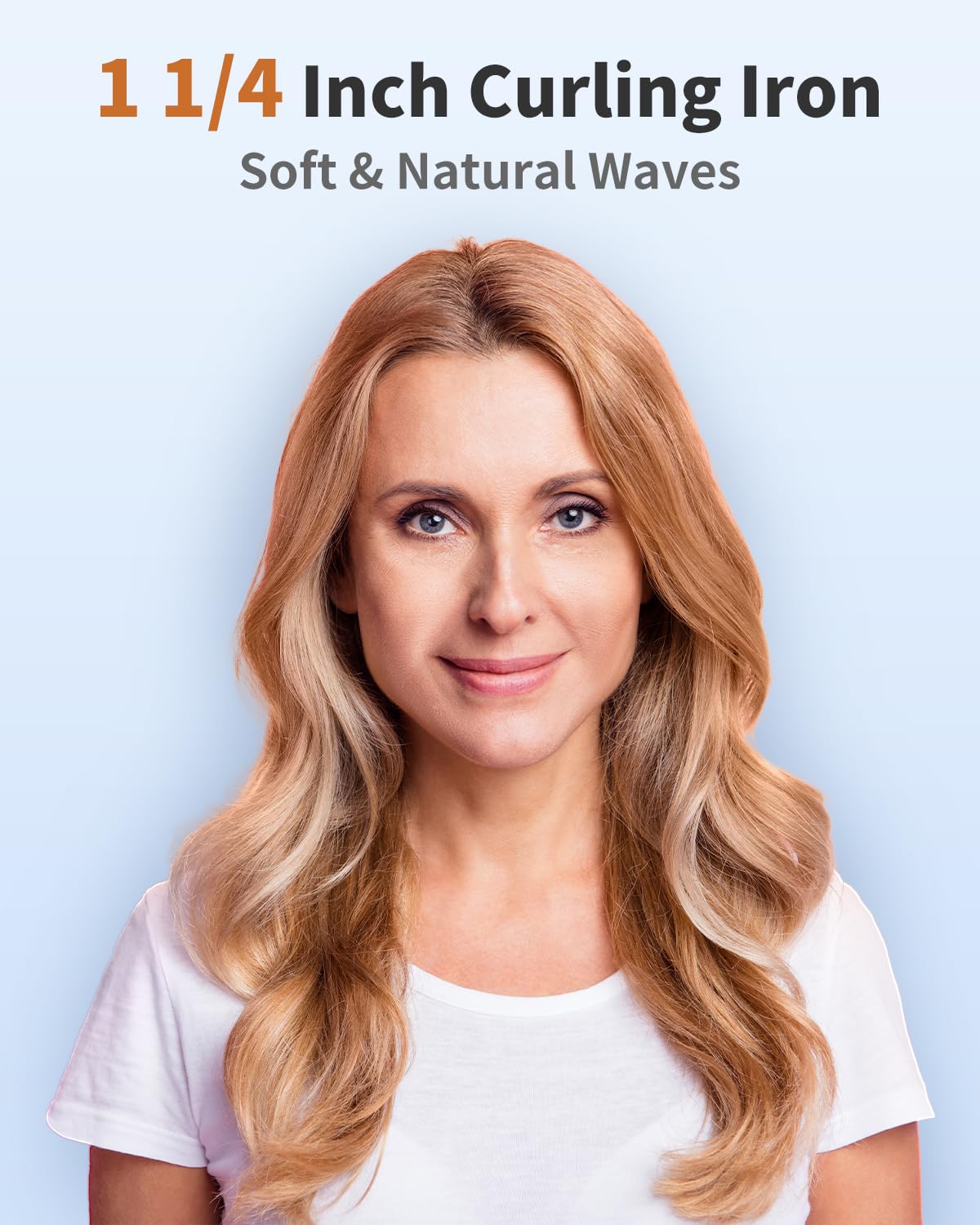 IKV long-barrel curling wand speeds up styling on long hair