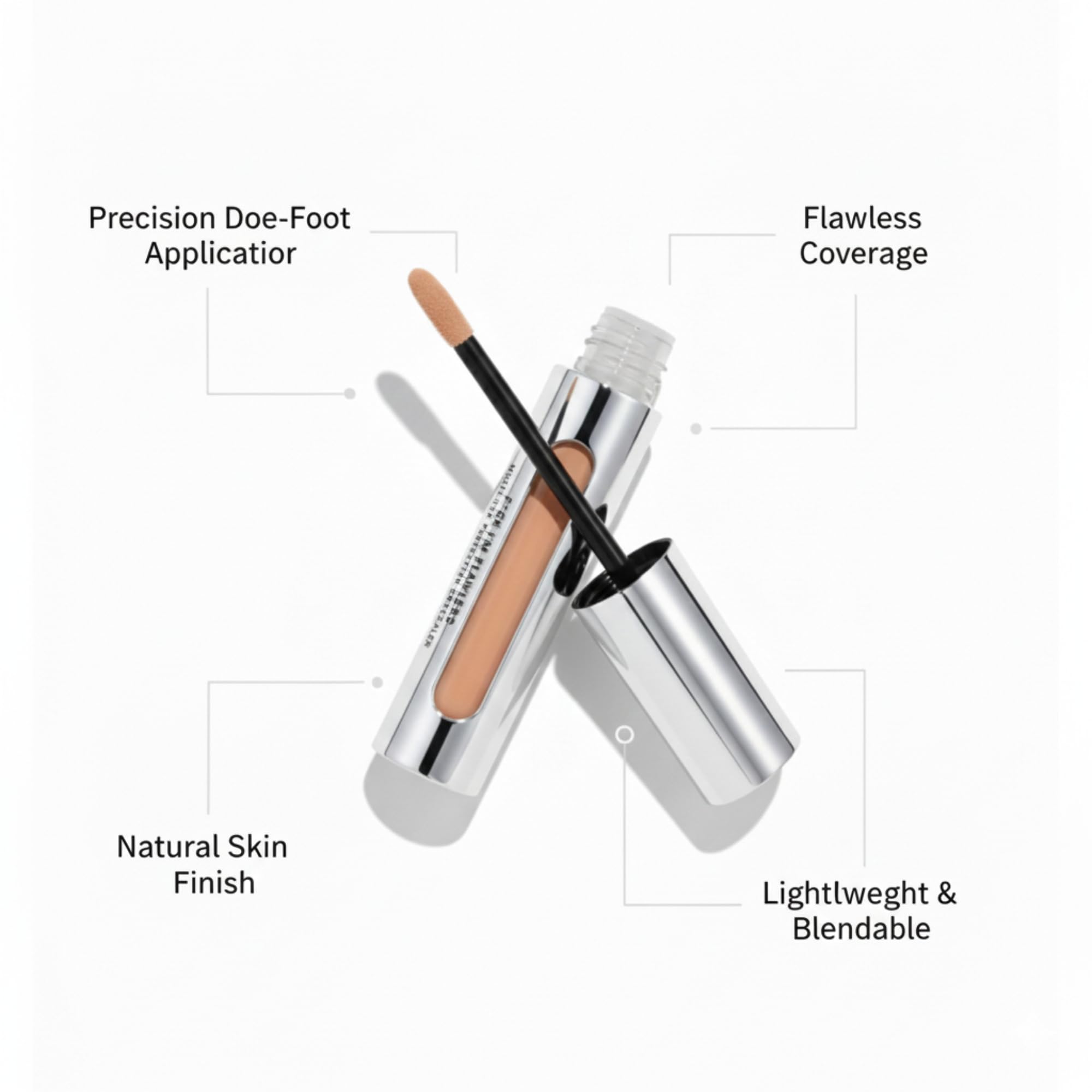 Il Makiage Concealer cobertura de puntos tono 08 para corrección instantánea.