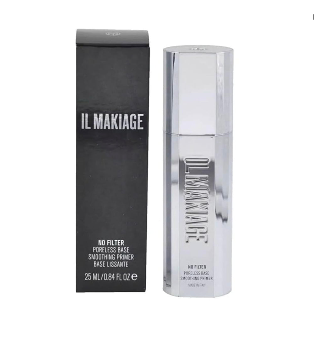 Il Makiage No Filter Poreless Base bottle offering a pore-minimizing, long-lasting makeup base.