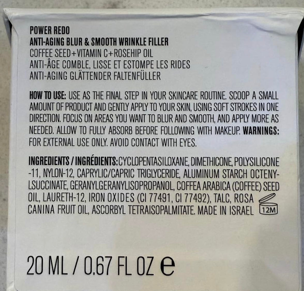 Il Makiage Power Redo packaging shot emphasizes compact 20 ml size.