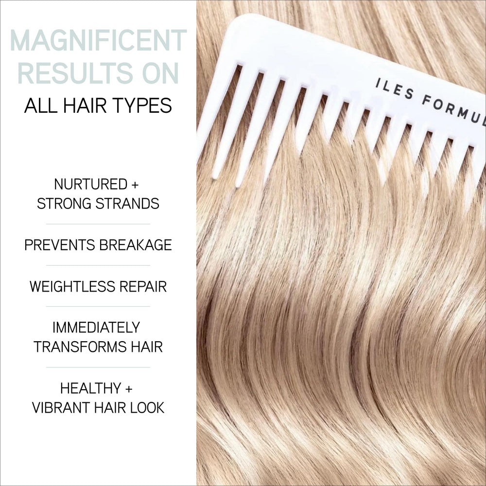 Iles Formula color-treated hair care preserves vibrancy and reduces breakage
